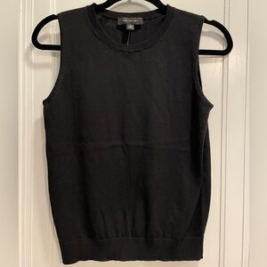 NWT - Ann Taylor Classic Black Sweater Vest